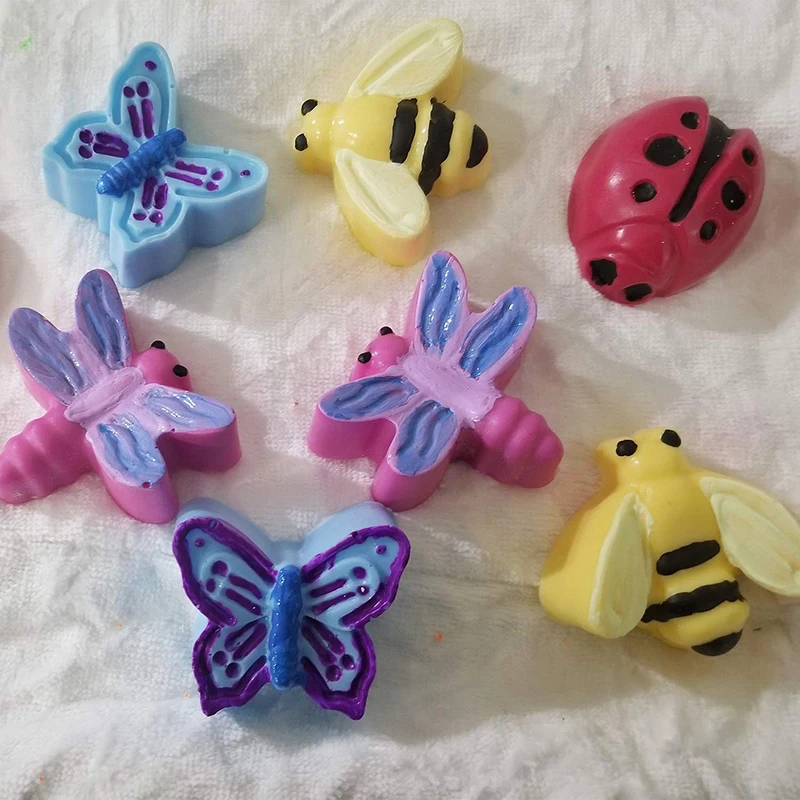 3D насекомые силиконовая форма для шоколада Сделай Сам бабочка Луна Звезда