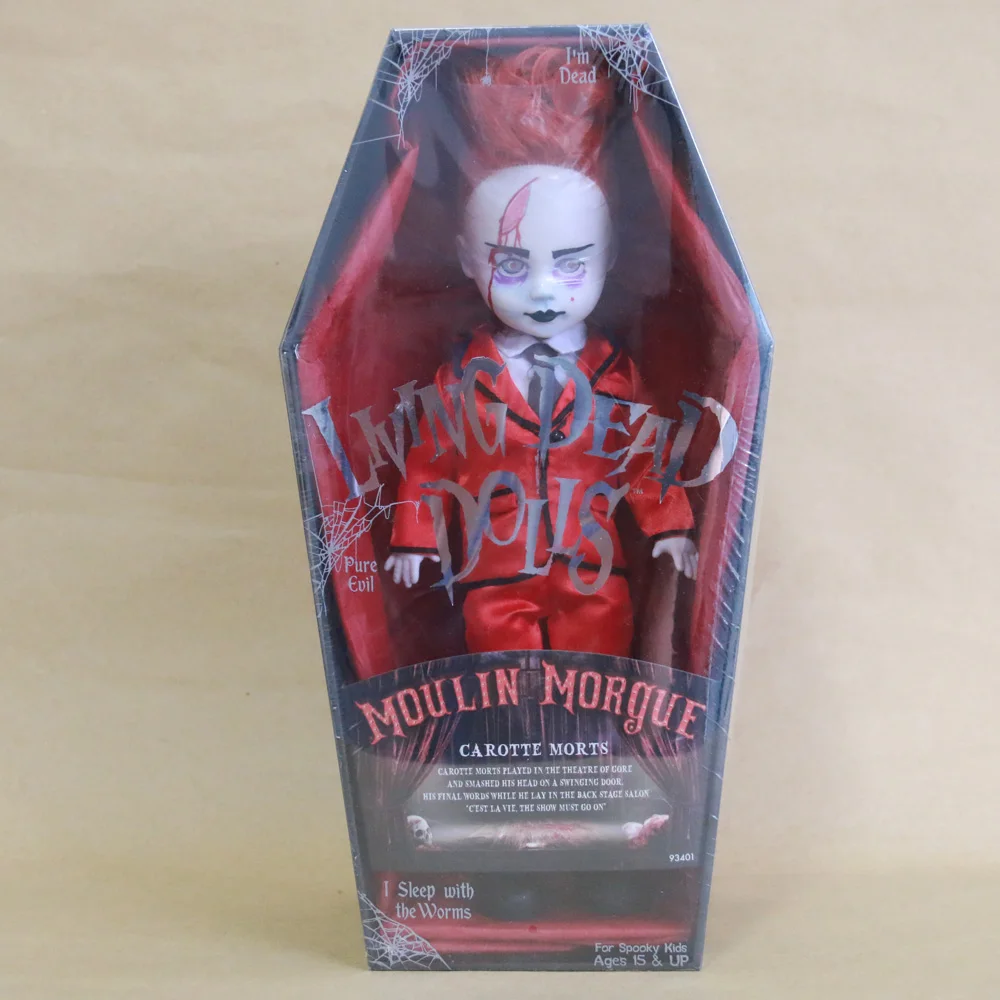 Mezco Серия 33 живые мертвые куклы Moulin Morgue Carotte Morts Фигурки игрушки