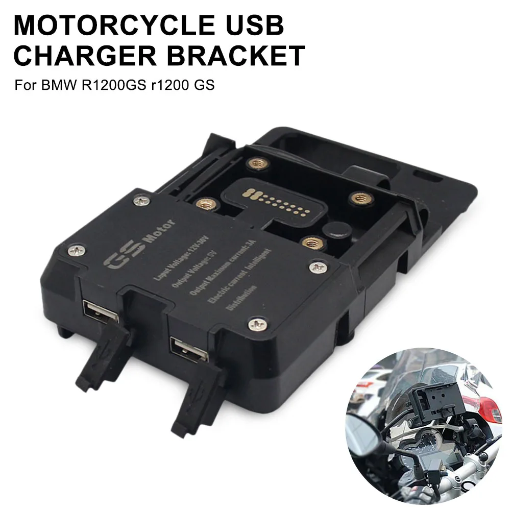 

2021 Motorcycle Accessories Phone Navigation Wireless Charger Holder for BMW F700/800GS R1200GS ADV Honda CRF1000L