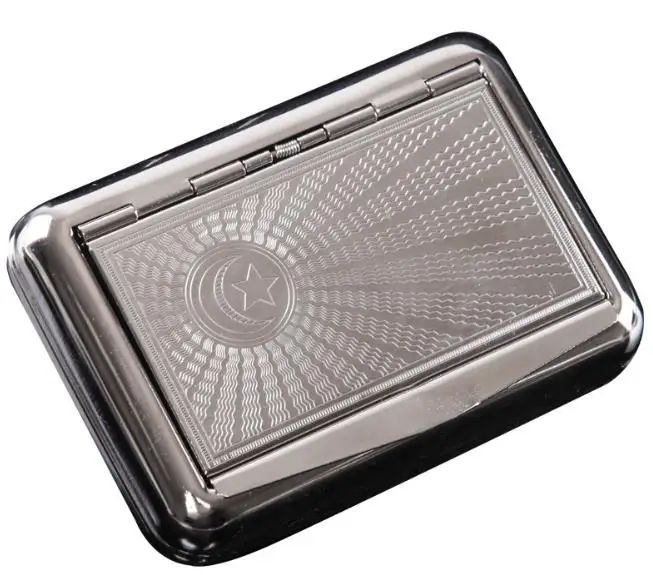 Thin American Eagle Metal Cigarette Case Boxes Automatic Tobacco | Дом и сад