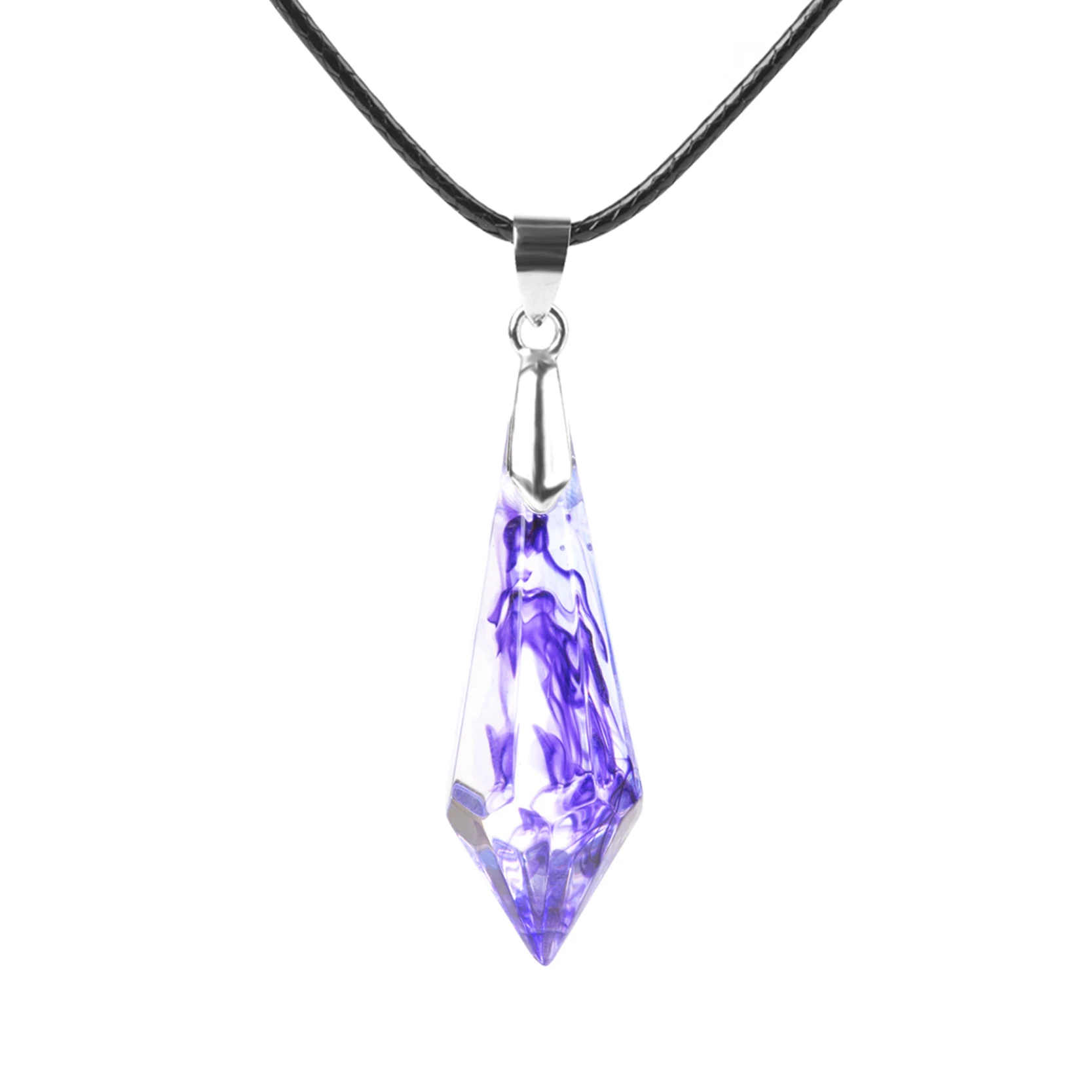 Подвеска KCALOE 7 цветов черная Вощеная Веревка ручная работа эпоксидные украшения