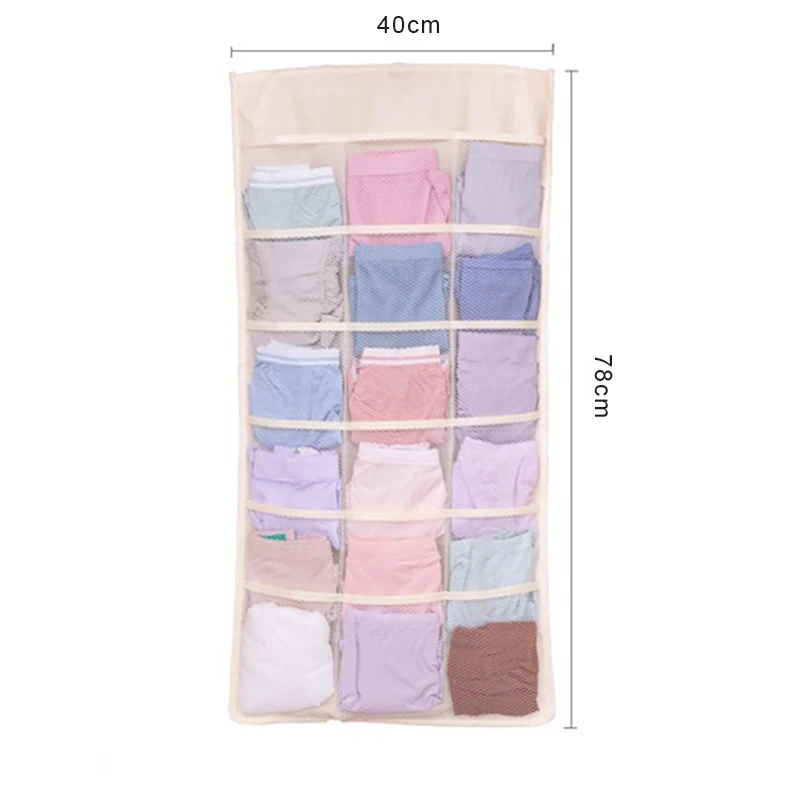 

2*Underwear Storage Bag Bra Organizer Panty Storage Box Foldable Drawer Closet Organiz Underwear Scarfs Socks Bra Drawer Divider