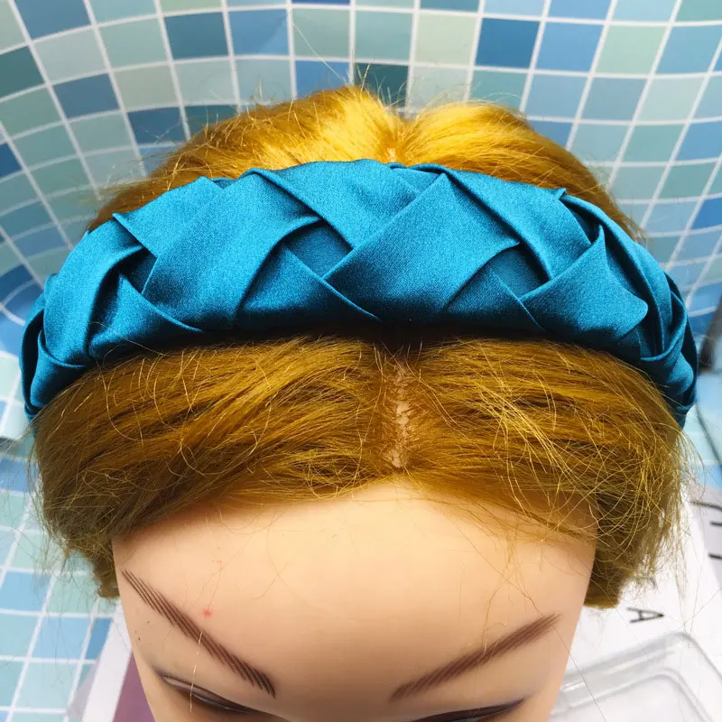 Новинка от Fioday атласная искусственная кожа для женщин модные элегантные ободок