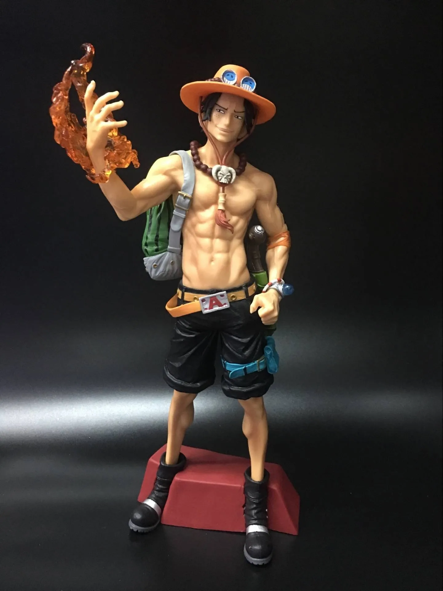 Аниме One Piece Super Master Stars piece MSP Fire Punch The Portgas D Ace Боевая версия. Экшн фигурка из ПВХ