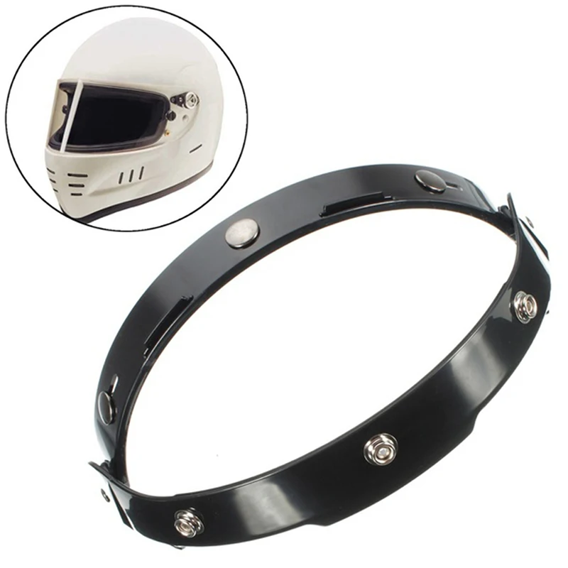 

Black Adapter Flip Up Base Attachment For Motorcycle Bubble Shield Visor Mask