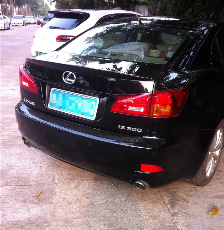 Спойлер для LEXUS IS200 2006-2011 высококачественный спойлер из АБС-пластика заднего