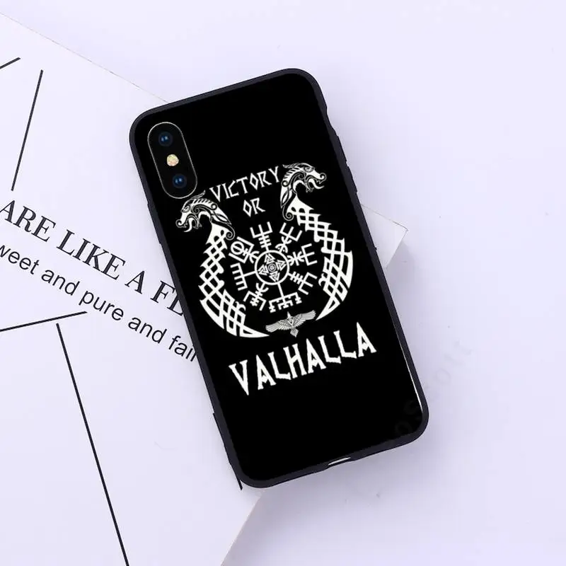 

Viking Vegvisir Odin Nordic Phone Case for iPhone 11 12 pro XS MAX 8 7 6 6S Plus X 5S SE 2020 XR