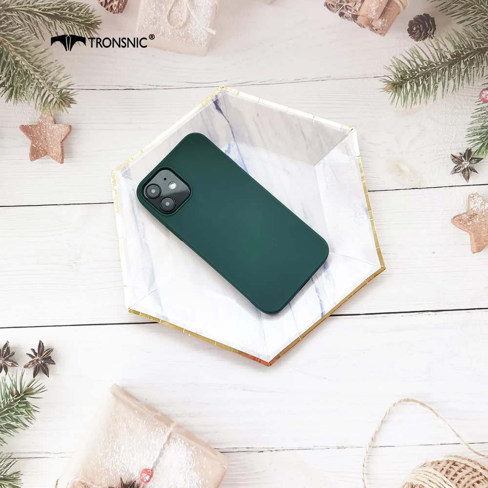 Solid Red Color Phone Case for iPhone 12 Pro Max Mini Matte Black Green Soft Luxury Thin Case for iPhone12 Pro max Cover Fashion