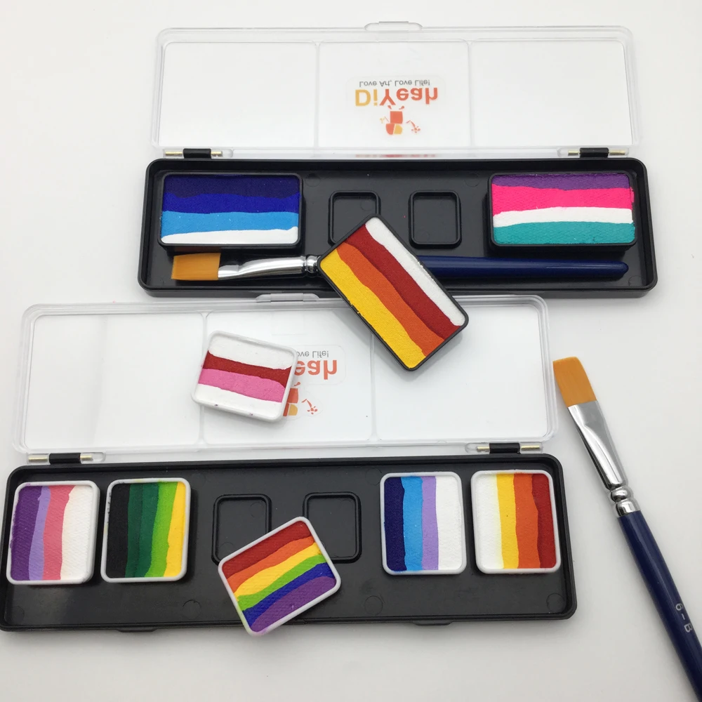 DiYeah Pro фестиваль чемпионата мира по футболу тела Краски ing играть клоуна для