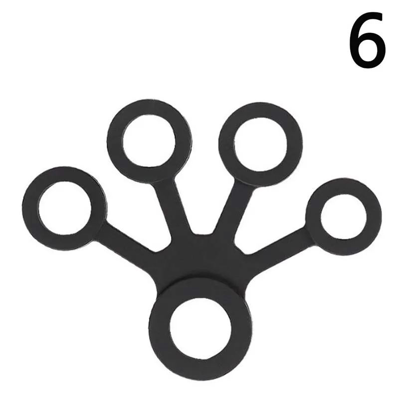 

1PC Finger Hand Grip Silicone Strength Trainer Ring Gripper Expander Finger Workout Fitness Training Power Hand Grips