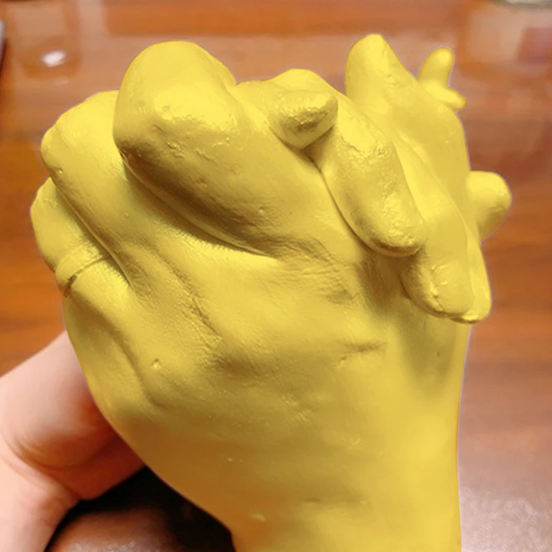 DIY Keepsake ручная литейная штукатурка скульптуры для пар ручные ремесла взрослых и