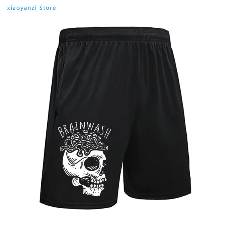 Мужские тренировочные шорты повседневные забавные спортивные штаны для ходьбы