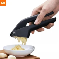 xiaomi huohou kitchen garlic presser manual garlic crusher kitchen tool micer cutter squeeze tool fruit vegetable