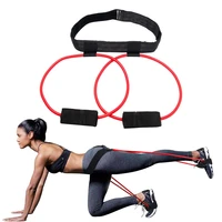 foot pedal exerciser resistance band latex elastic pull rope yoga pilates fitness workout sports body building equipment