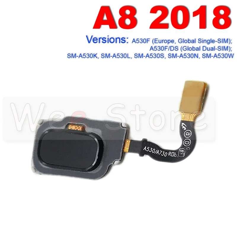 Кнопка возврата домой сенсорная ID клавиша сенсор отпечатков пальцев гибкий