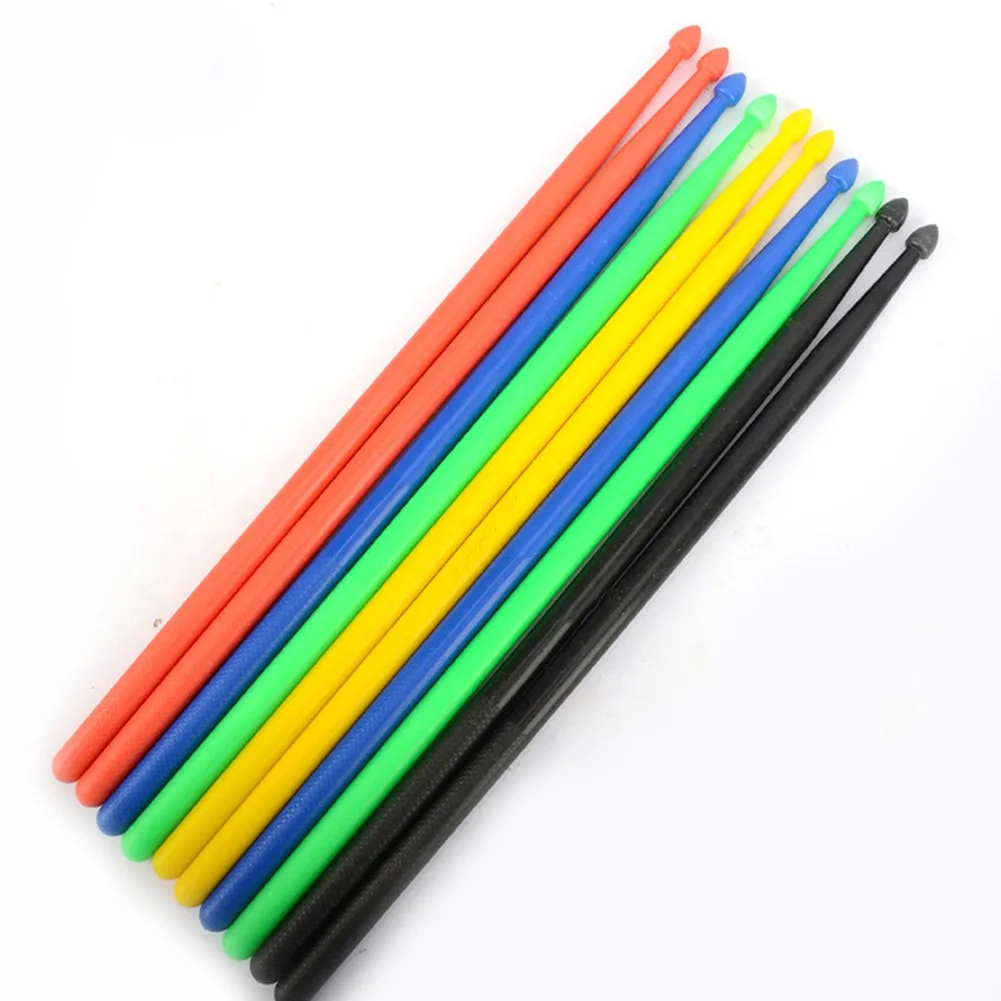 

1Pair 5A Nylon Professional Drum Sticks Plastic Drumsticks Non Slip Handles Drums Accessories Drum Sticks For Beginners Wholesal