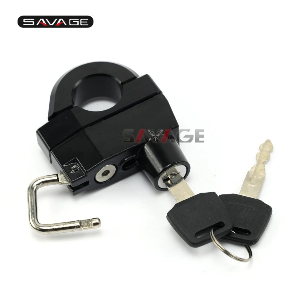 

25mm Handlebar Universal Helmet Lock For YAMAHA Star Bolt Raider XVZ XVS 1300 1100 950 650 400 Drag Star V-Star XV1600