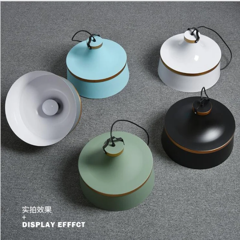 С одной головкой Nordic люстра постмодерн датский Стиль ресторан светильник