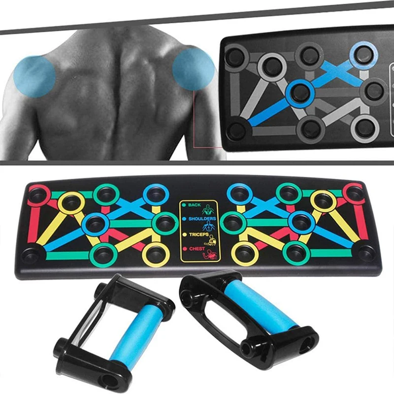 

14 in 1 Push-up Board Stand Fitness Workout Gym Chest Muscle Fitness Training Exercise Portable Fitness Equipment Push-up stand