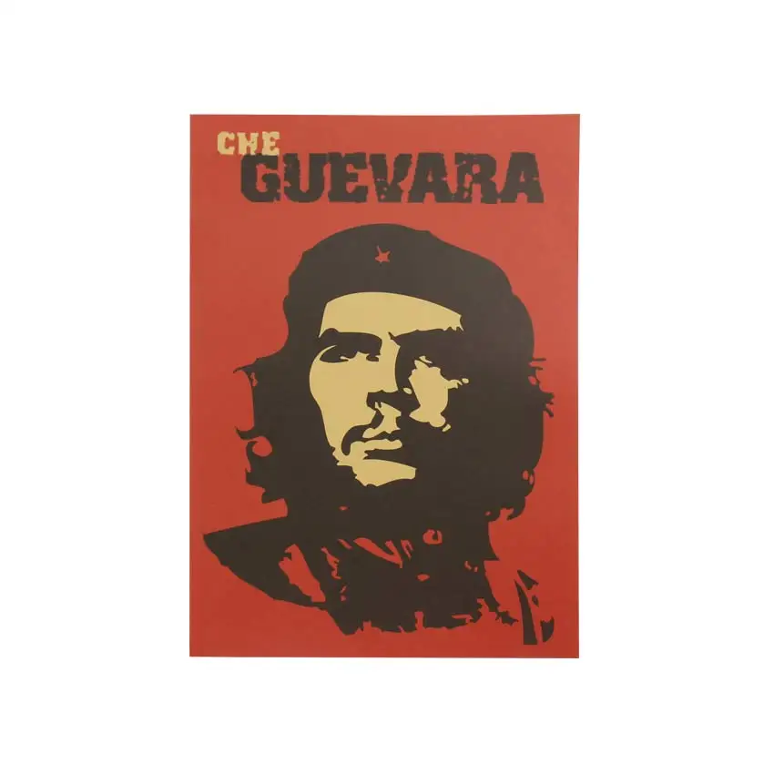 Che Guevara Character Retro Posters Advertising Nostalgic Old Bar Decorative Painting Vintage Wall Sticker 51.5X36cm