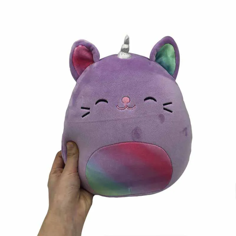 

20/30Cm Squishmallow Kawaii Baby Yoda Unicorn Dog Fox Panda Animal Cushion Cartoon Soft Stuffed Plush Pillow Decor Doll Kids Toy