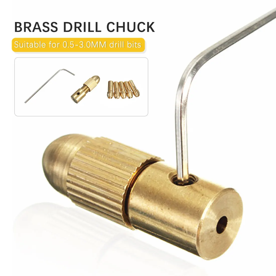 Набор цанговых патронов для дрели 7 шт./лот 0 5 3 мм|Зажим| |