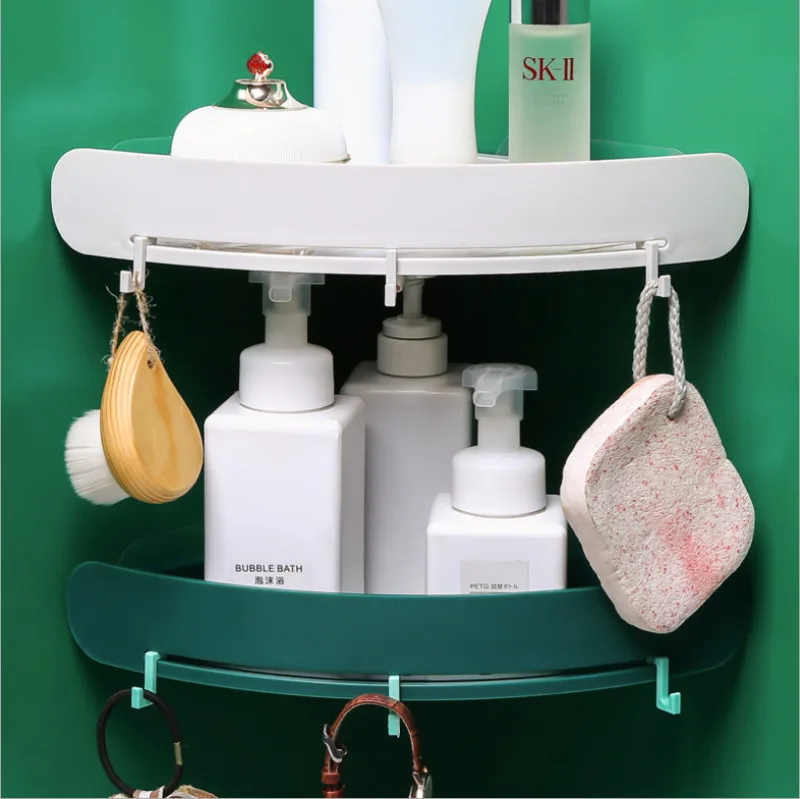 NEW Hot Fashion Shelf Bathroom Shower Triangular Corner Snap Shelves Bath Storage Holder Home Organizer Rack | Дом и сад