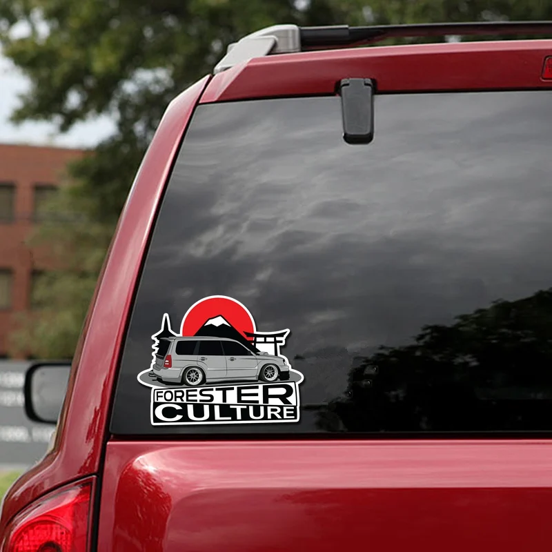 

Car Sticker Forester Personality 3D Waterproof Block Scratch Body Sticker Suitable for Body Car Door PVC, 16.5cm*13cm
