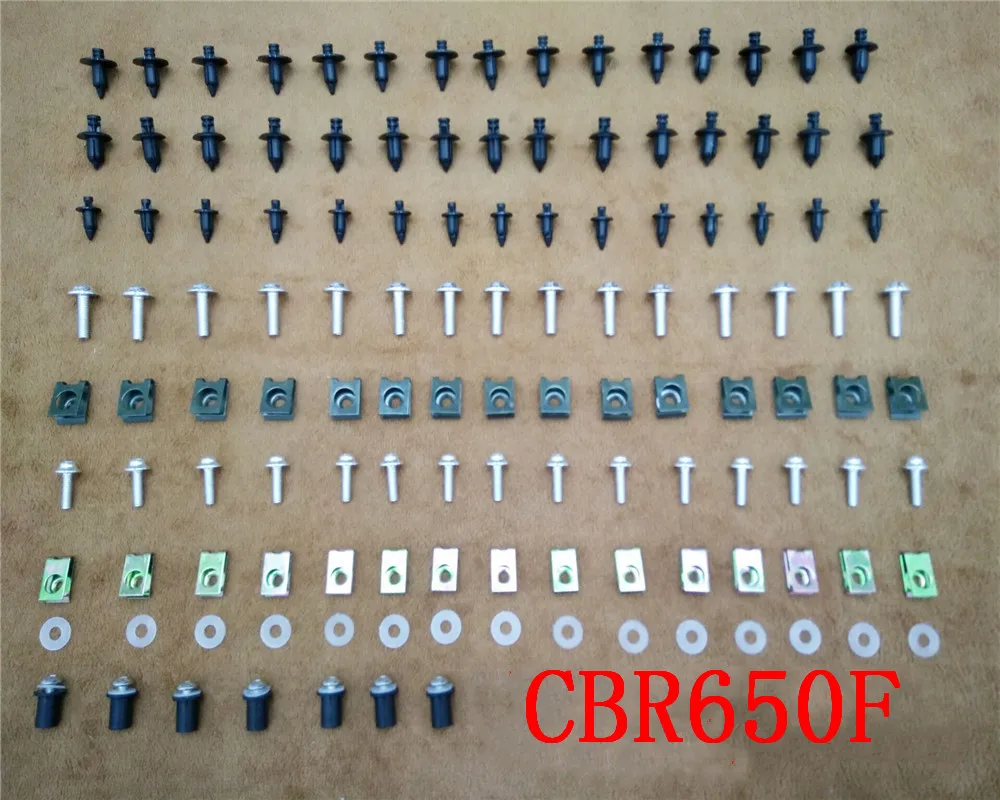 

Fairing Bodywork Kit Bolts Screws For Fit HONDA CBR650F/CB650F 2014-2017