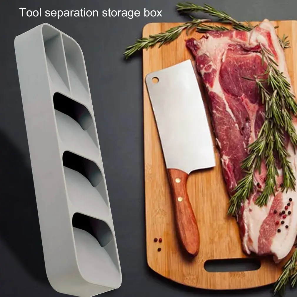 

Kitchen Drawers Knife And Fork Storage Box Tray Tableware Spoon Knife And Fork Separation Organizer