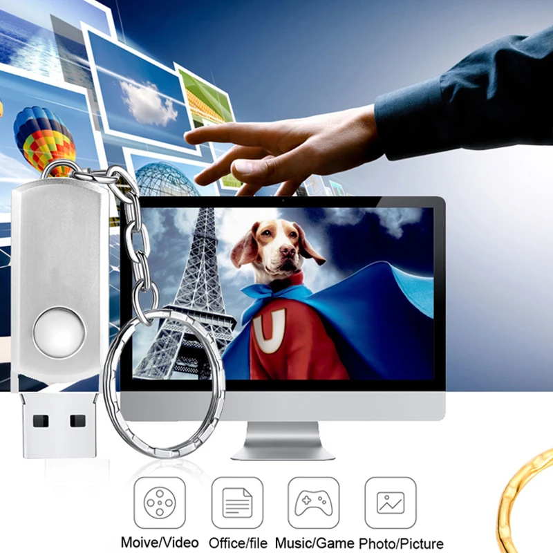 Сверхзвуковой USB 3 0 высокоскоростной металлический usb флеш-накопитель 128 Гб 64 ГБ 32