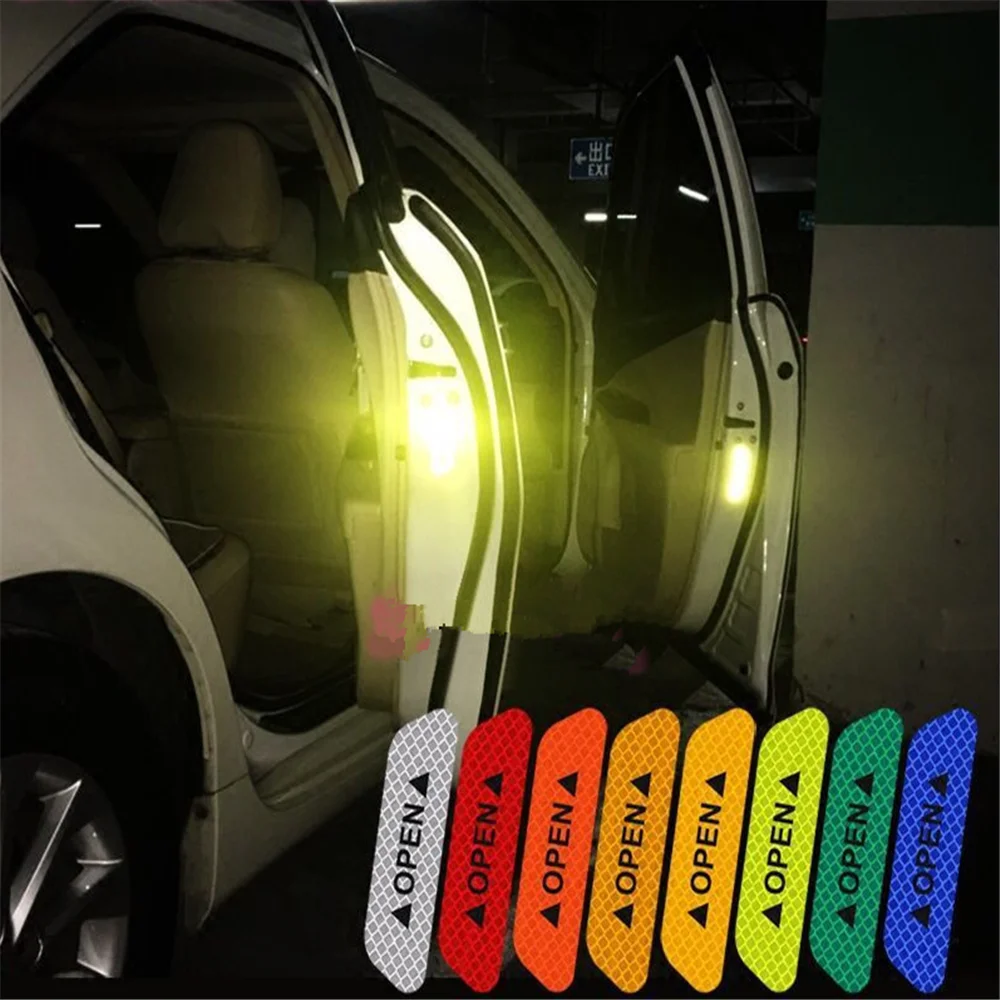 

Car night safety reflective stickers for VW 2001 PASSA 2005 2000 EUPOVAN GOLF 1997 2009 POLO