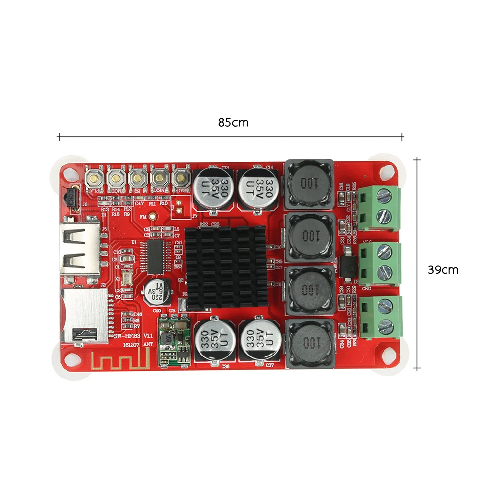 Горячая новинка TPA3116 2*50 Вт беспроводной Bluetooth 4 0 аудио приемник плата стерео