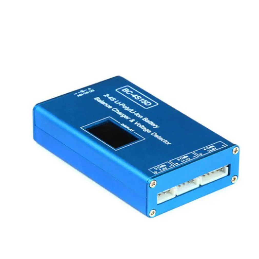 bc 4s15d battery lithium lipo balance charger with voltage display screen 1500ma for 2s 4s rc fpv quadcopter frame drone kit free global shipping