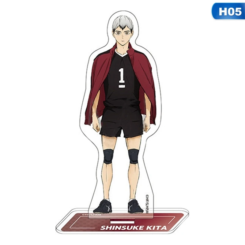 Японское Аниме Haikyuu! Фигурки Настольная плита модели Hinata Shoyo Kageyama Tobio Tsukishima Kei