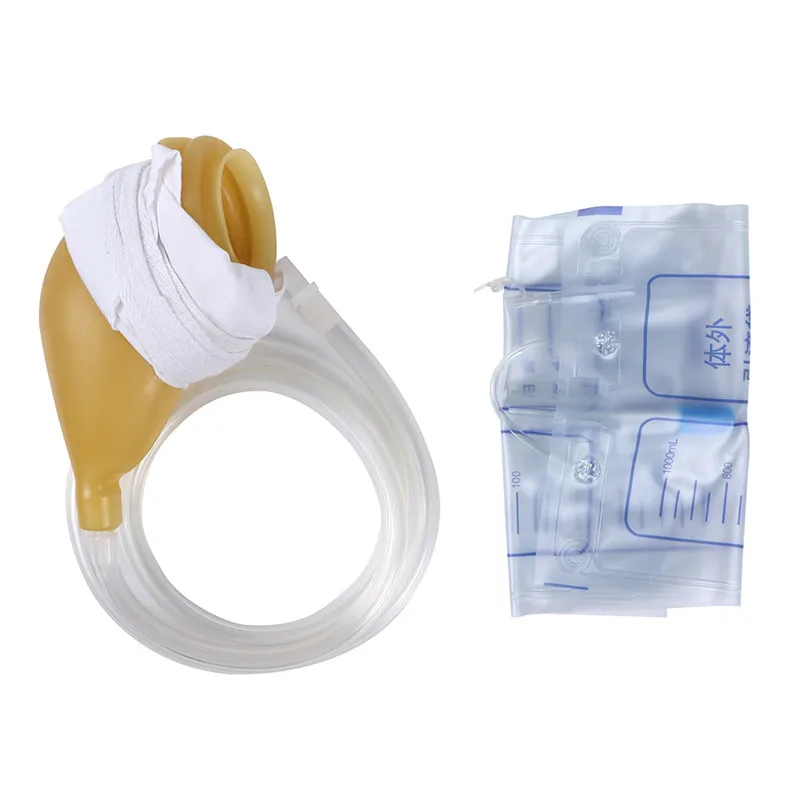 Reusable Male Female Urine Bag Urinal Pee Holder Collector Urinary Incontinence Bedridden Patient Urination Catheter 1000ML | Красота и