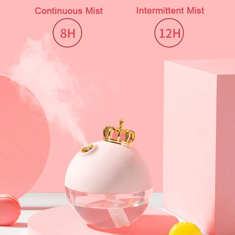 Ультразвуковой увлажнитель воздуха Crown для дома и офиса настольный USB диффузор