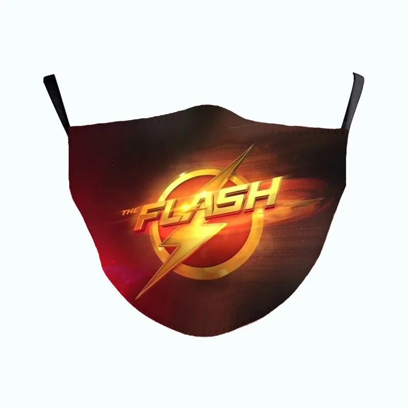 Маска для лица косплея супергероя Барри Аллен Тор Брюс Уэйн Фрэнк замок