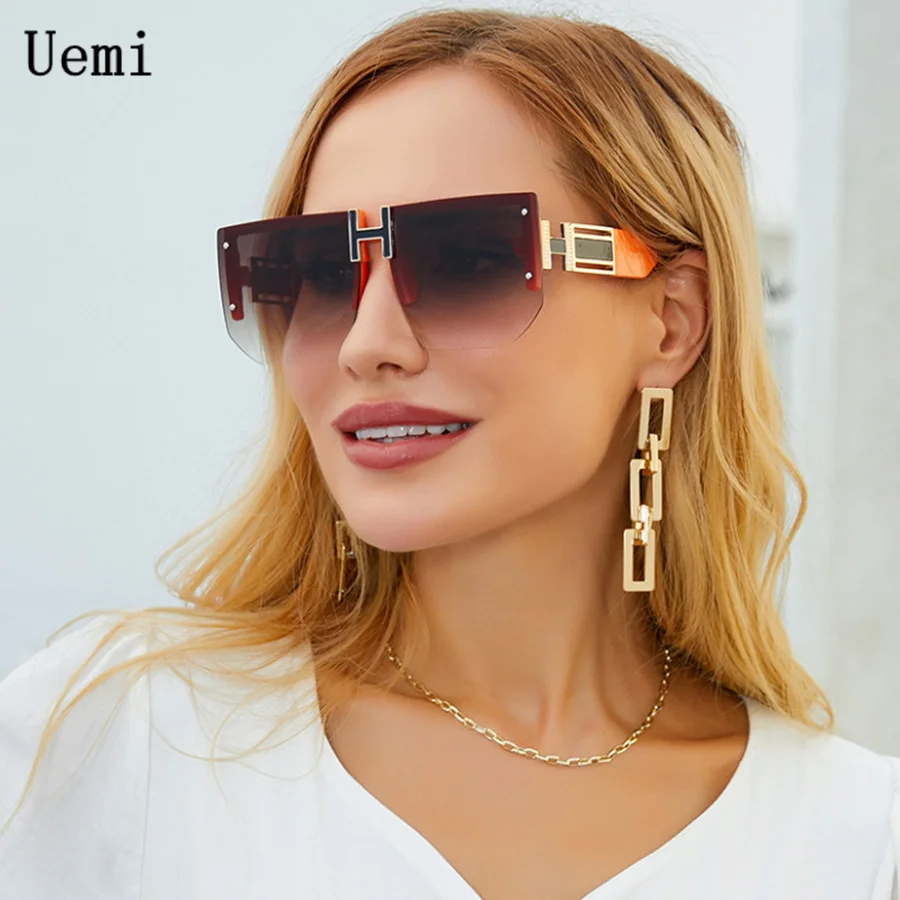 

New Fashion Vintage Square Sunglasses For Women Men Luxury Brand Retro Overside Frame Glasses Driving Polarized Eyewear UV400