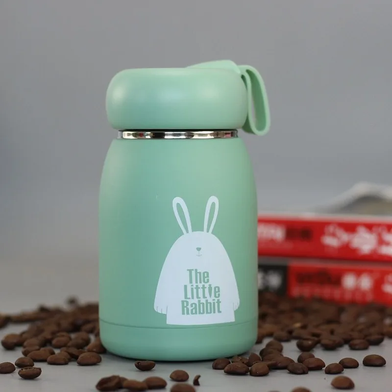 

Stainless Steel thermos Bottle Mug Vacuum Flasks Belly Cup Thermal Bottle For Water Insulated Tumbler For kids coffee animal