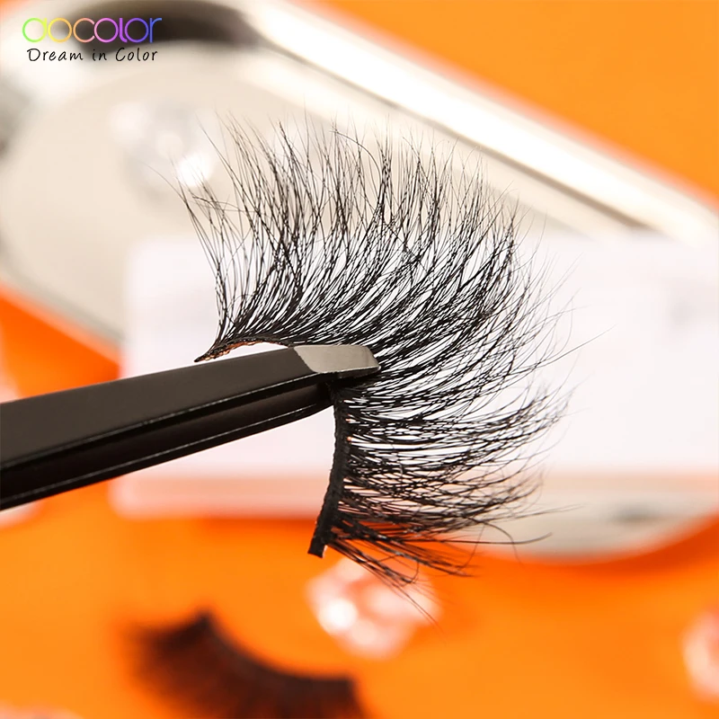 Docolor 1 пара 5D искусственные норковые волосы мягкие Накладные ресницы