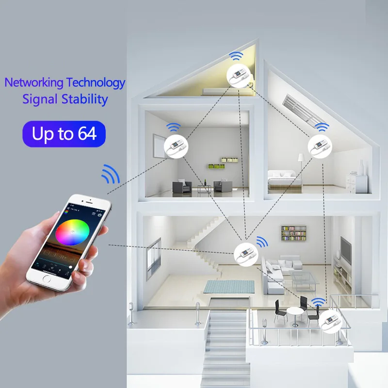 Bluetooth-контроллер для светодиодной ленты 5 В 12 24 | Лампы и освещение