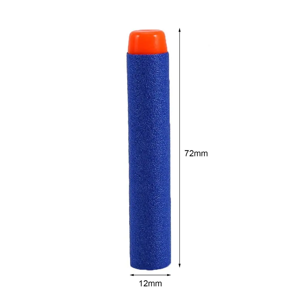 

200/400pcs 7.2CM EVA Soft Bullets Darts Round Head Refill Sponge Darts Kids Child Toy Gun Bullets For NERF N-Strike Blaster Gift