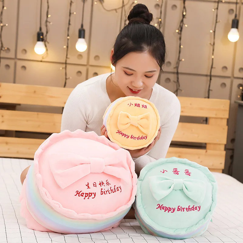 Новый список день рождения торт подушка для девушки подарок бойфренду на Сладкие