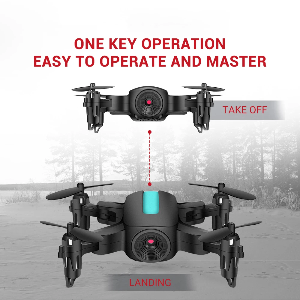 A2 2020 Новый мини-Дрон с разрешением 4K Камера Wi-Fi FPV воздушный Давление высота