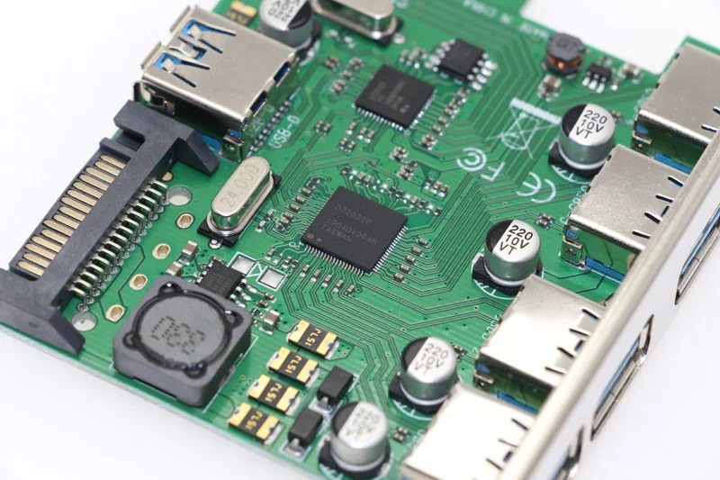 плата расширения btbcoin 5 портов usb 30 p