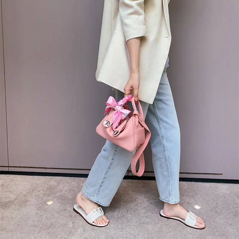 

Luxury Brand 2021New Fashion 100% Genuine Leather Scarves Bow Pillow Handbag Designer High Quality Cross Body Shoulder Bag Cc Gg