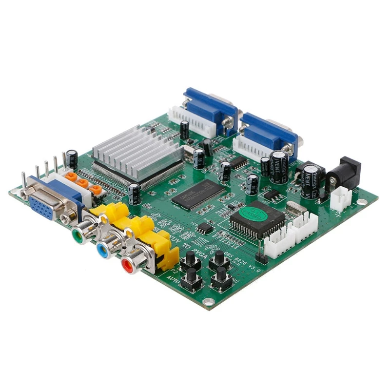 Аркадная игра RGB/CGA/EGA/YUV два разъема VGA видео конвертер адаптер плата GBS 8220