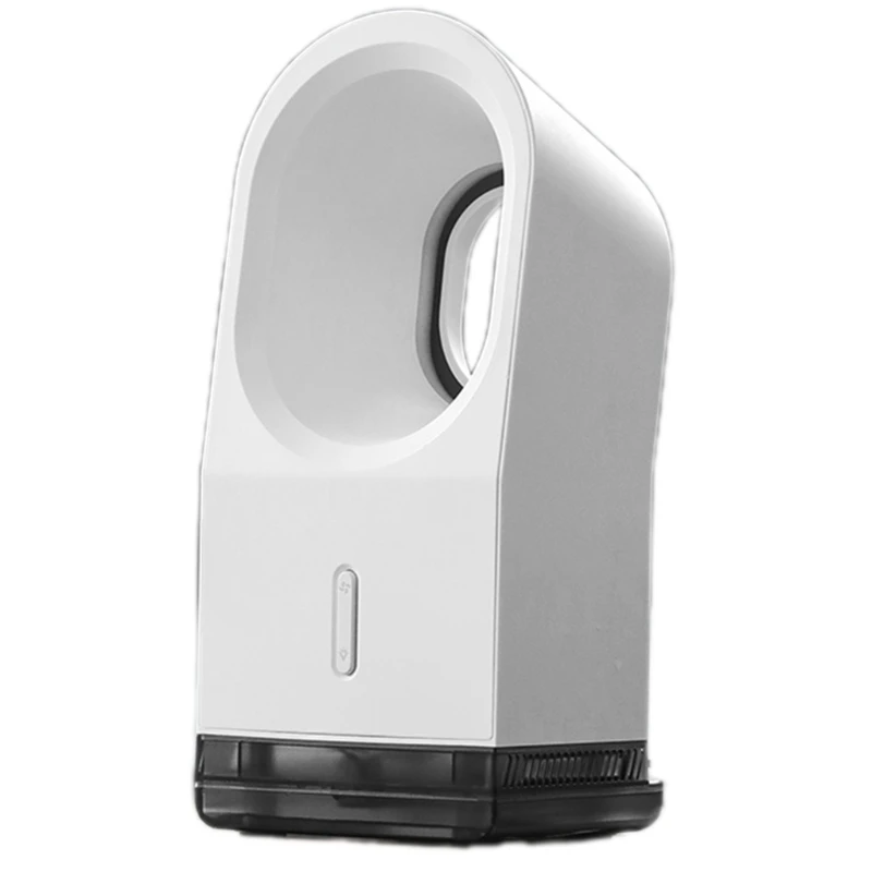 

Electric Bladeless Fan Mini Air Cooler Desktop Mist Humidifier LED Night Light