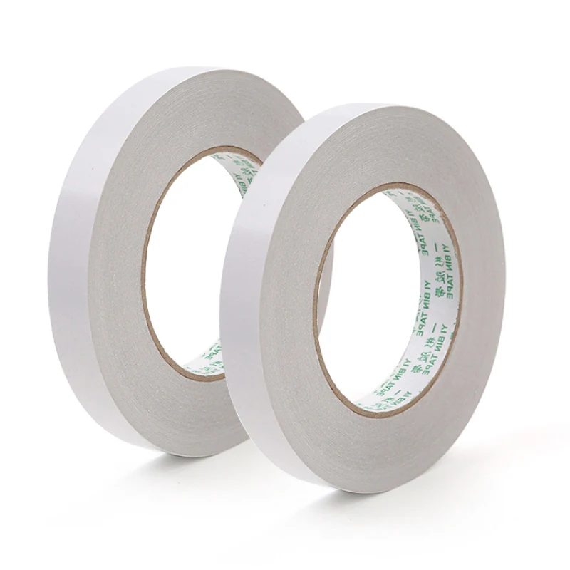 

8M Double Sided Tape White Super Strong Double Sided Adhesive Tape Paper Strong Ultra Thin Cotton High Adhesive Sticker Gadget